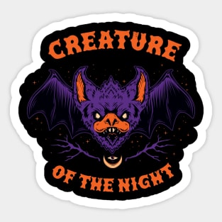 Creature of the Night! Sticker